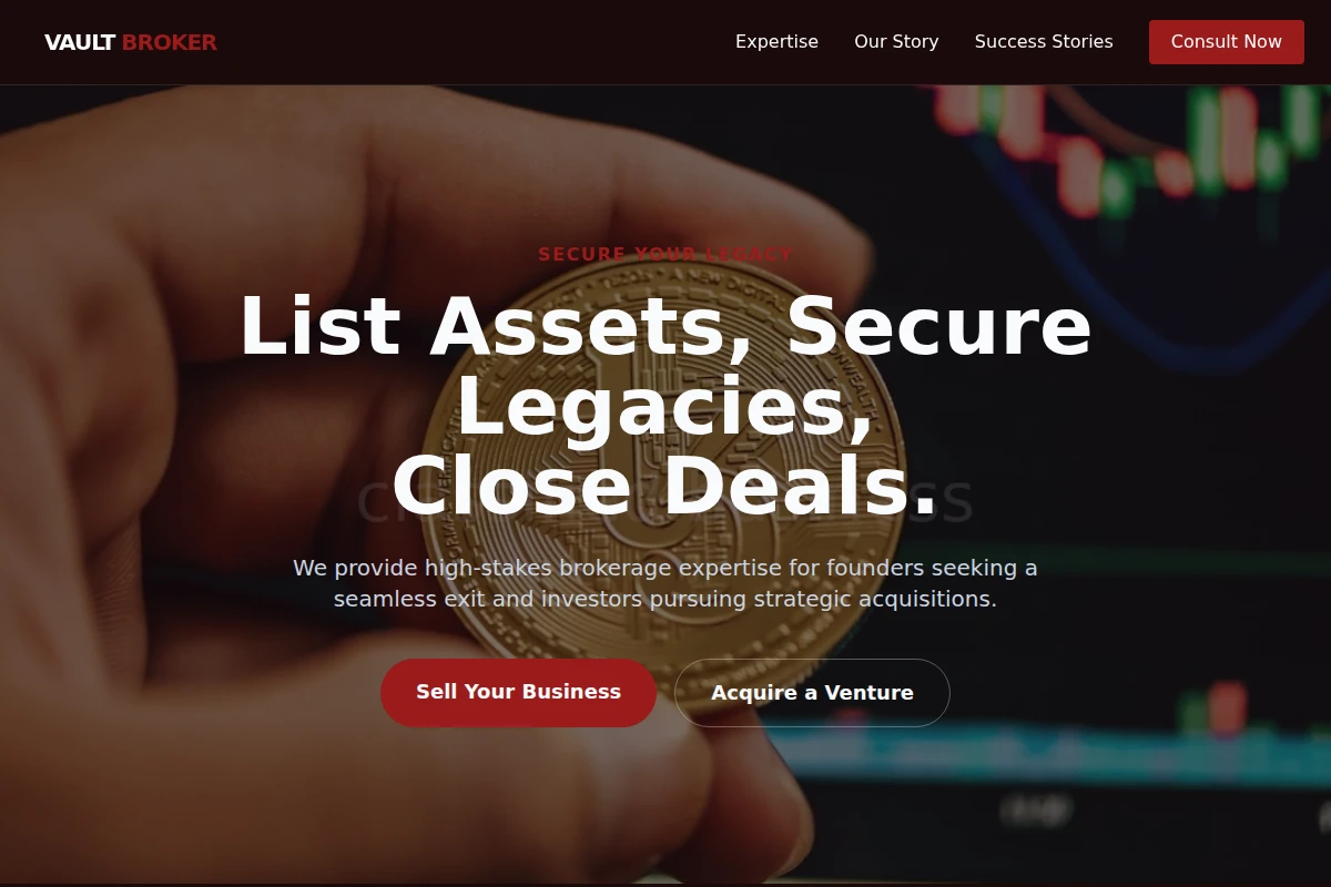 Vault Business Broker