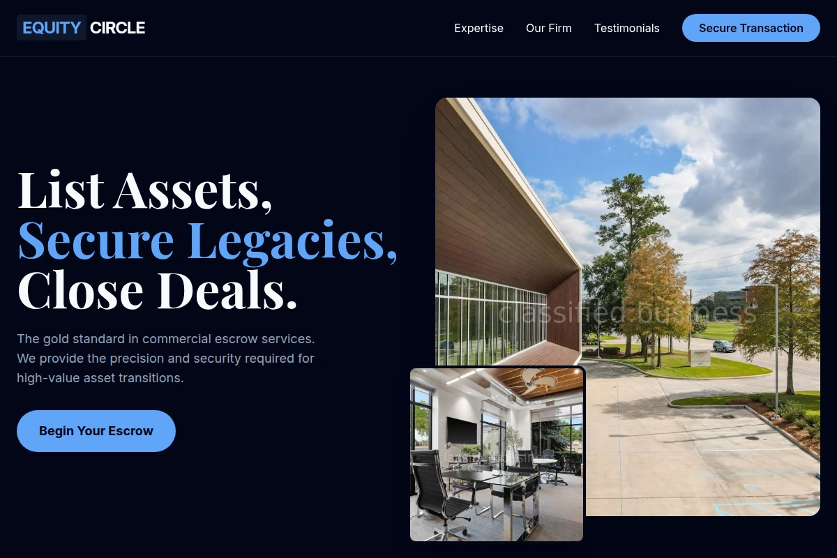 Escrow Commercial Property