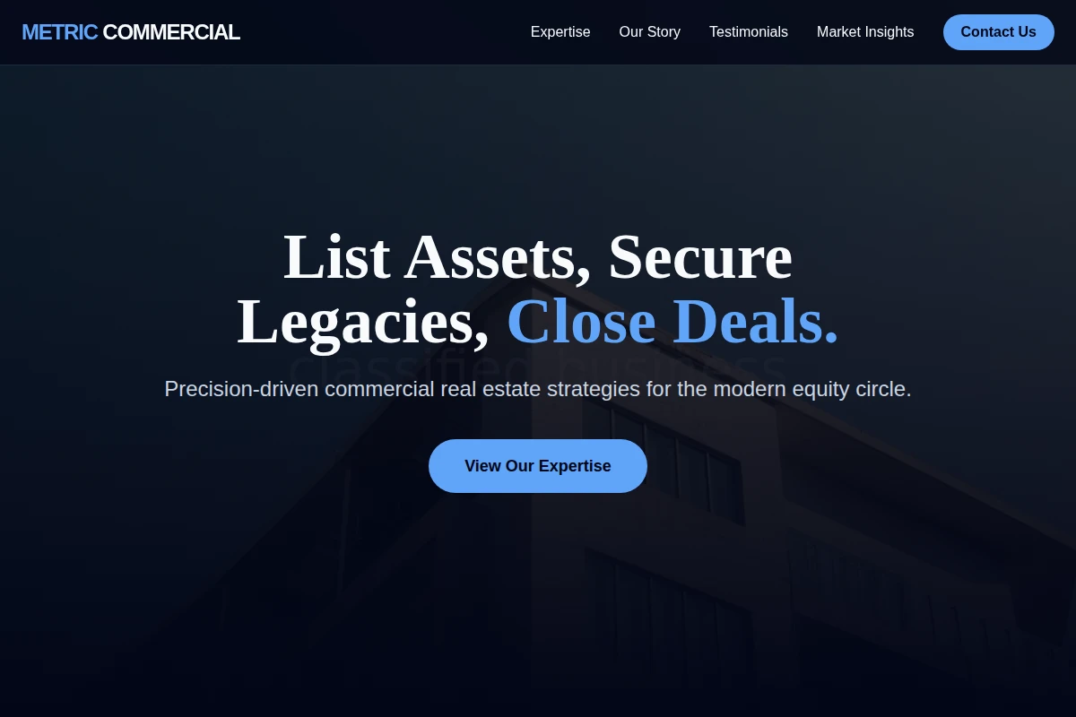 Metric Commercial Property