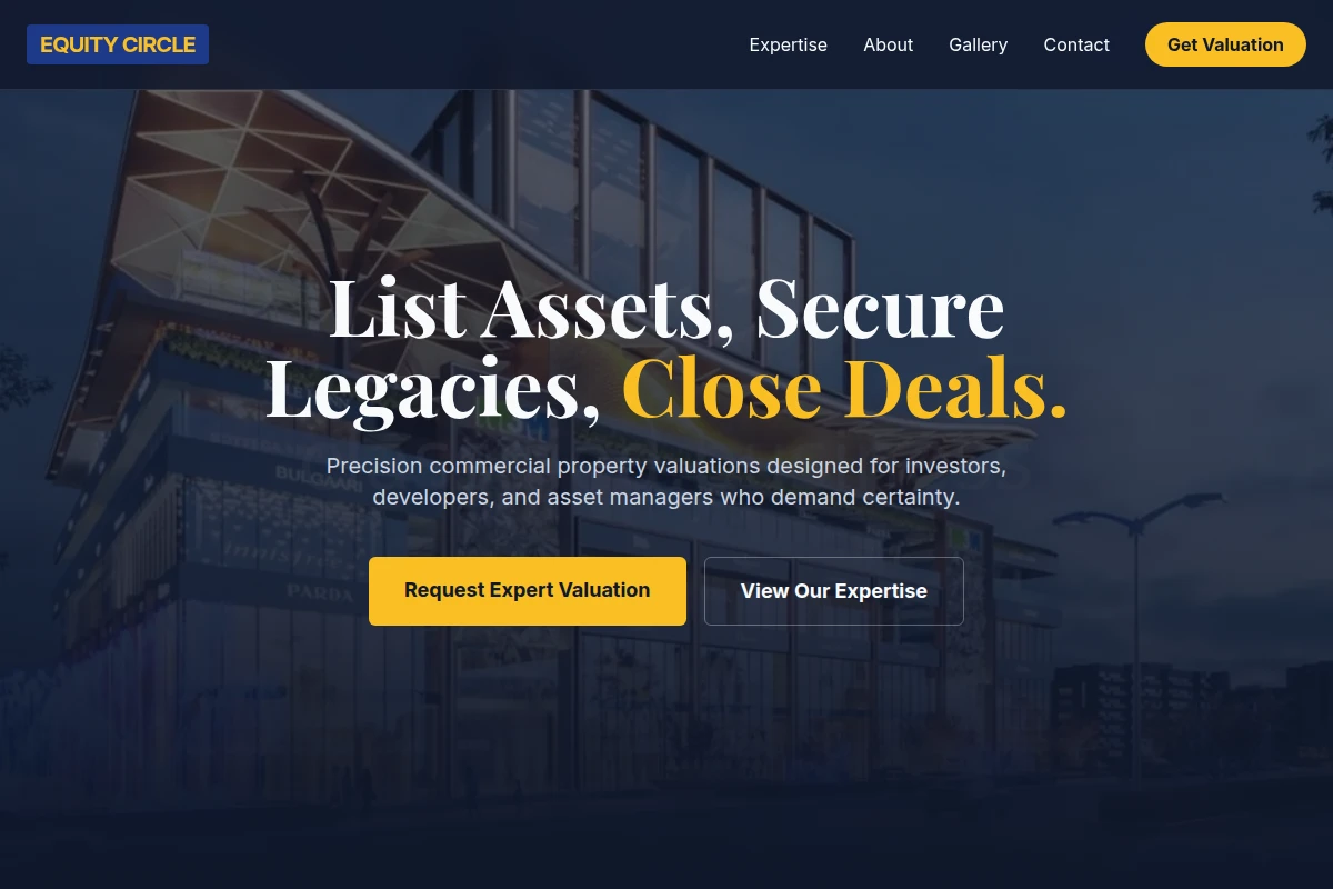 Valuation Commercial Property
