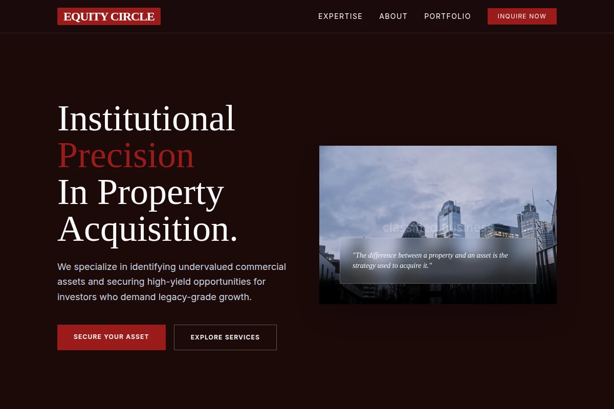 Acquisition Commercial Property