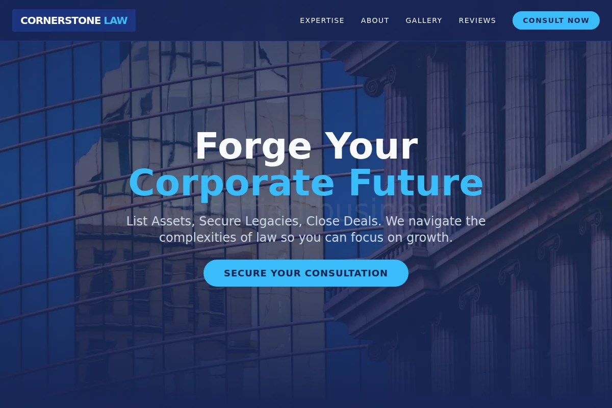 Cornerstone Corporate Law