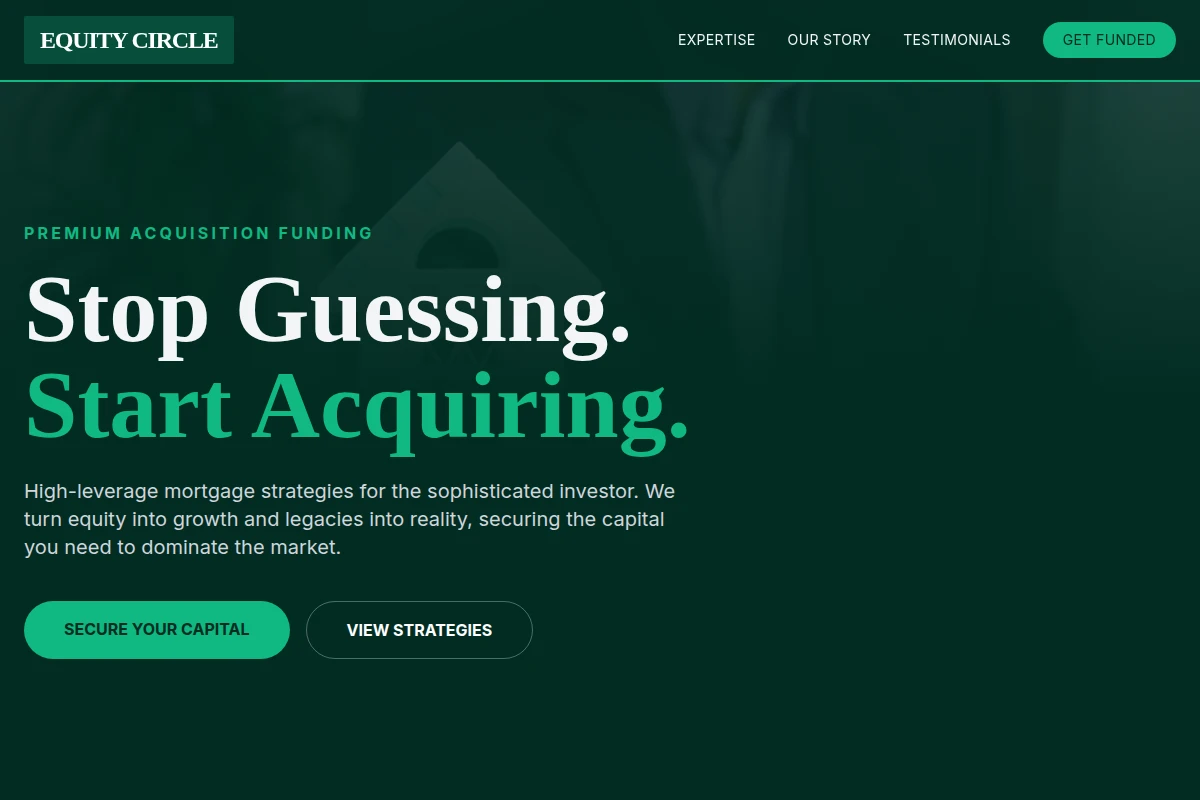 Acquisition Mortgage Broker