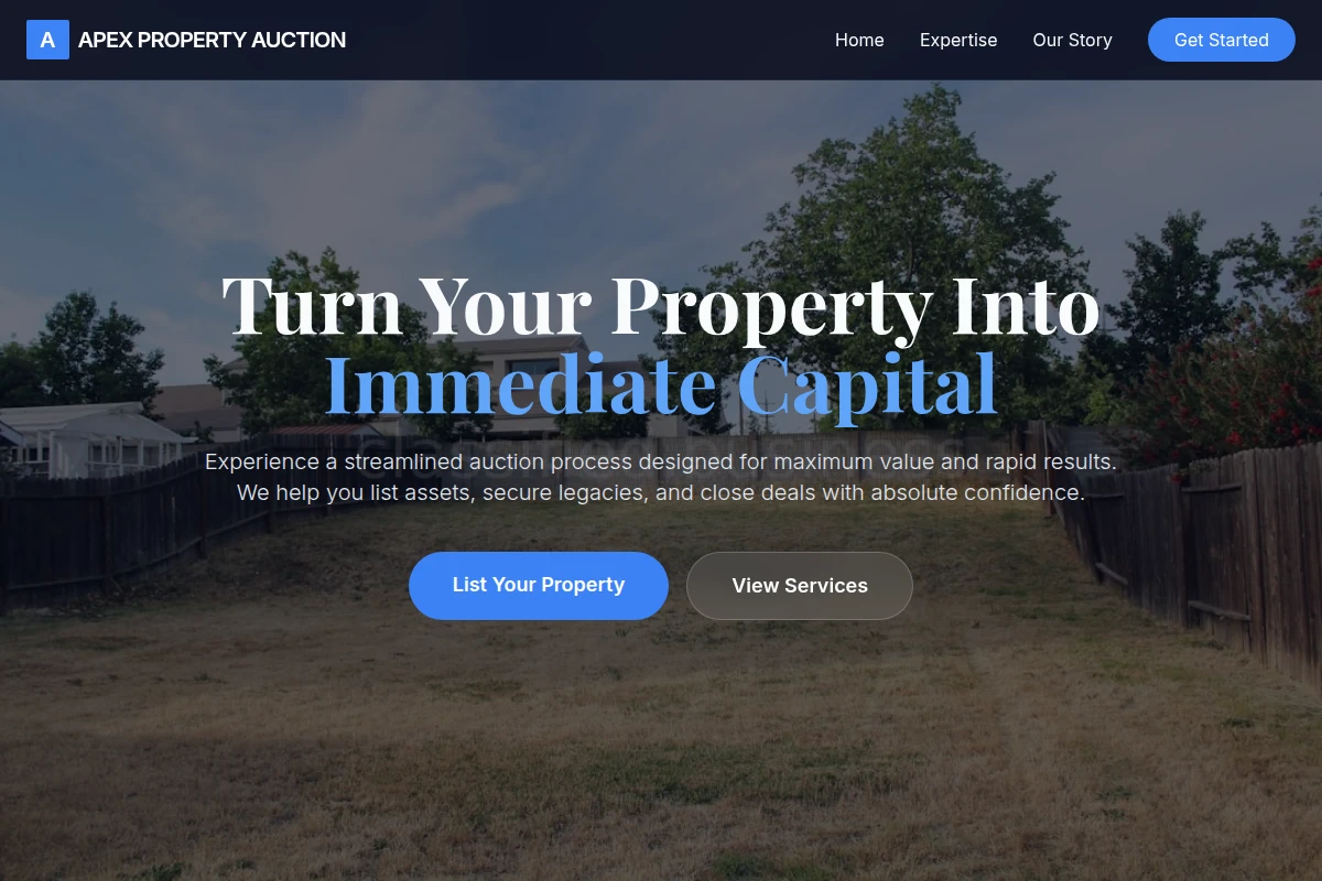Apex Property Auction