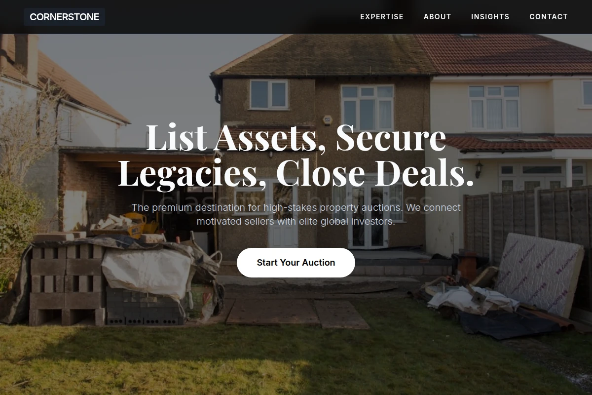 Cornerstone Property Auction