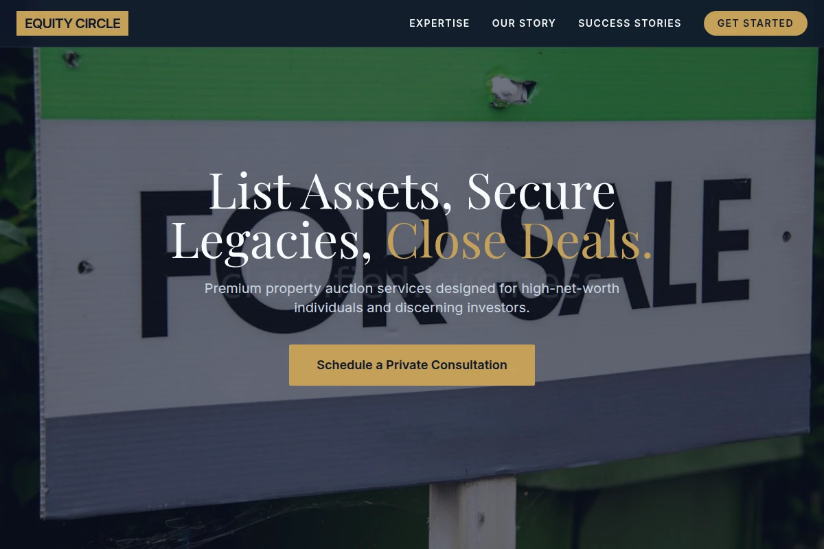Registry Property Auction