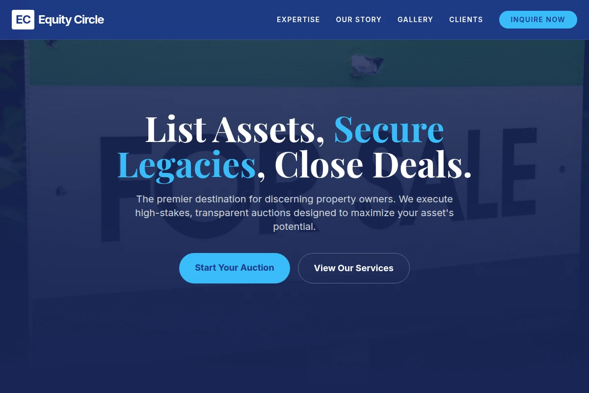 Acquisition Property Auction